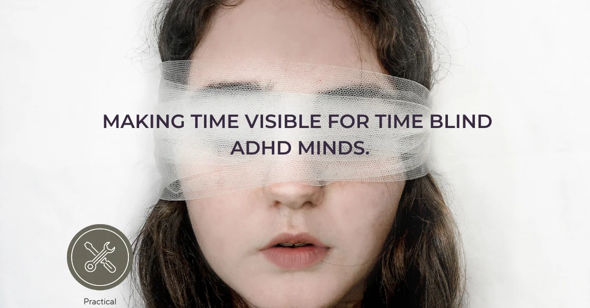 Making Time Visible for Time Blind ADHD Minds